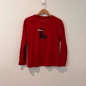 Columbia Women’s Red Long Sleeve Tee